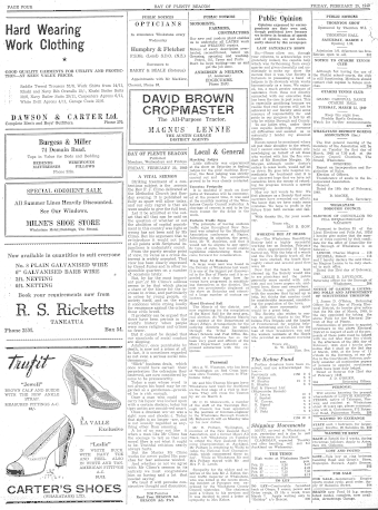 Issue page