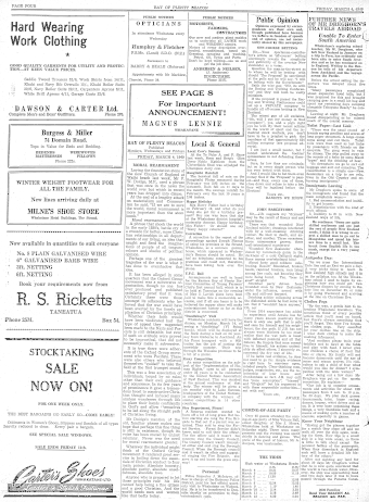 Issue page