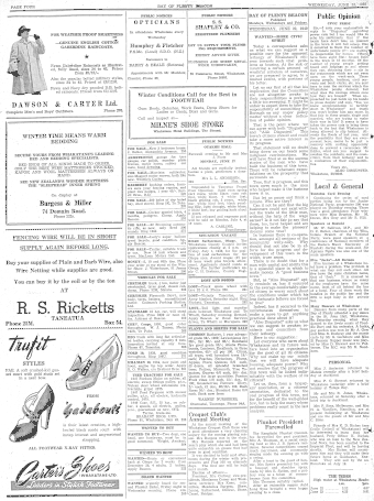 Issue page