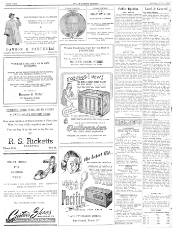 Issue page