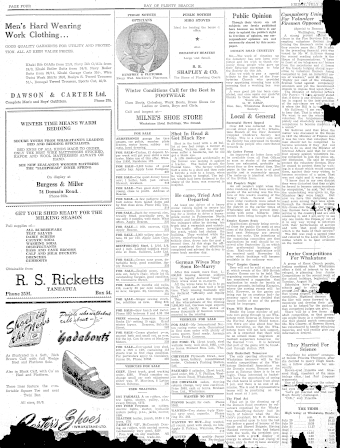 Issue page