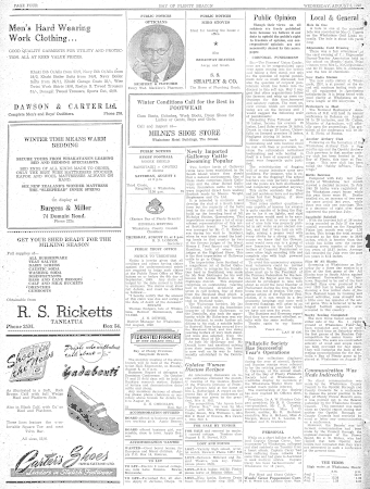 Issue page
