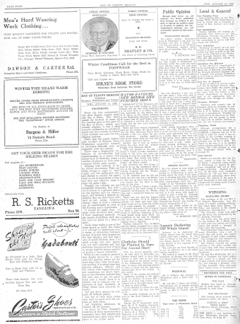 Issue page