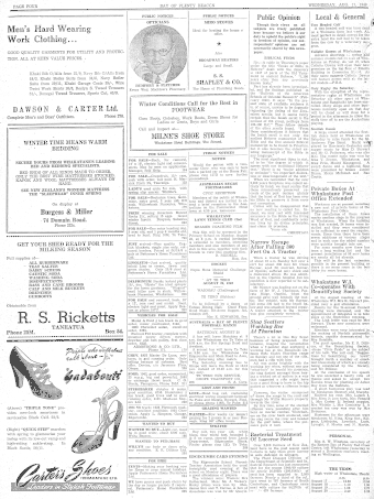 Issue page