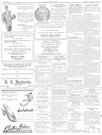 Issue page