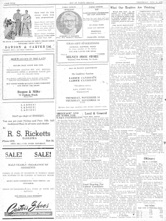 Issue page