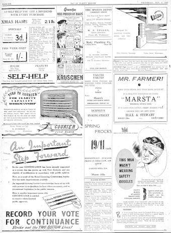 Issue page