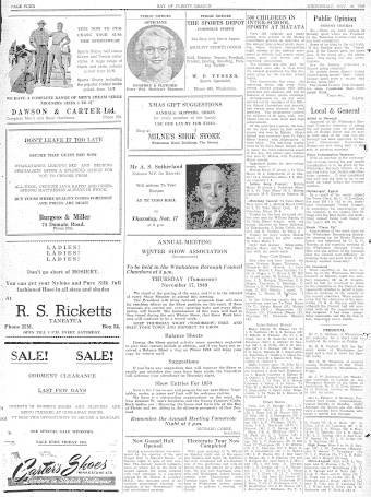Issue page