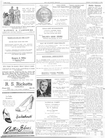 Issue page