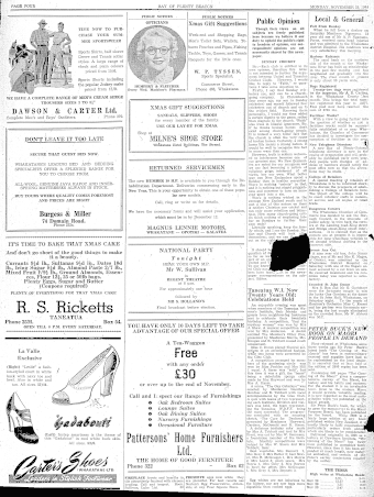 Issue page
