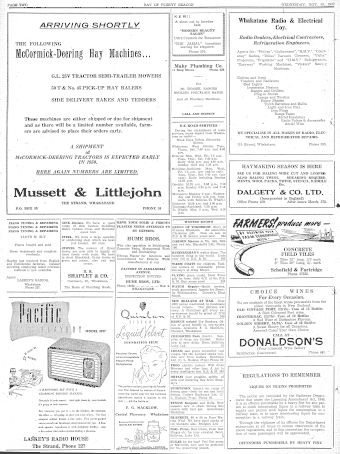 Issue page