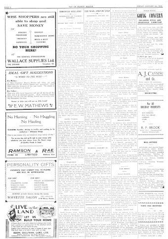 Issue page