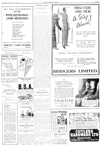 Issue page