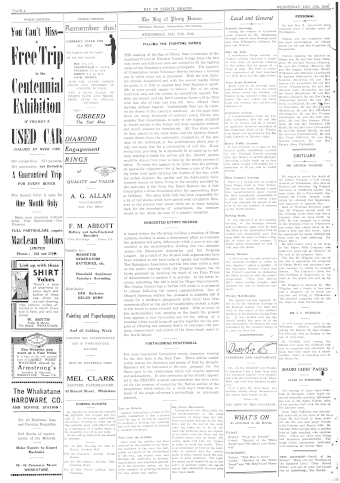 Issue page