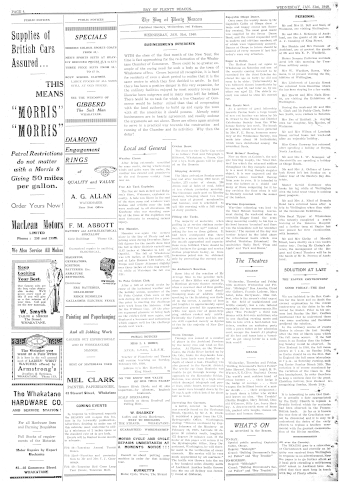 Issue page