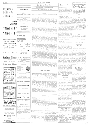Issue page