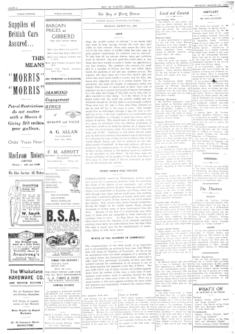 Issue page