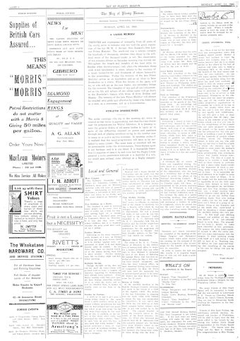 Issue page