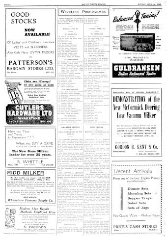 Issue page