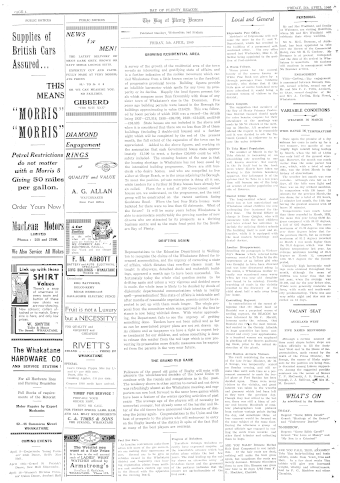 Issue page
