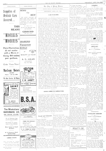 Issue page