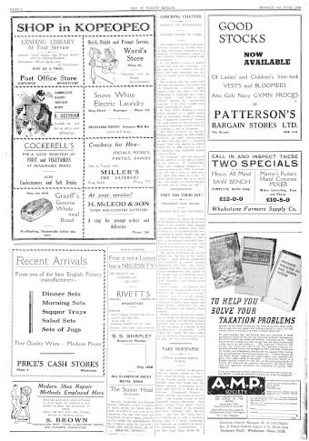 Issue page