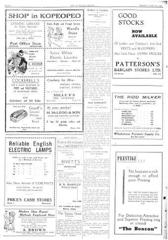 Issue page