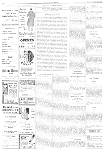 Issue page