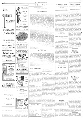 Issue page