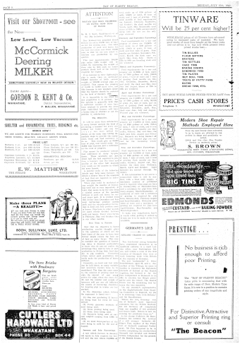 Issue page