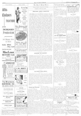 Issue page