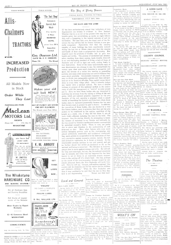 Issue page