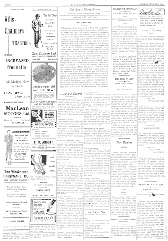 Issue page