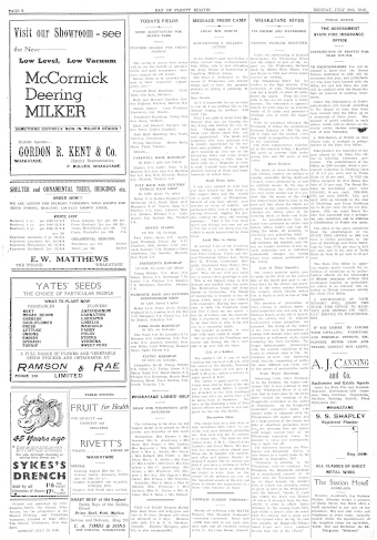 Issue page