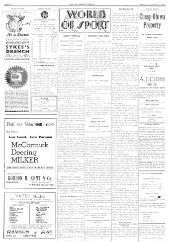 Issue page