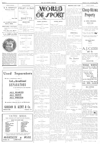 Issue page