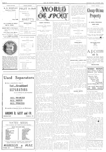 Issue page