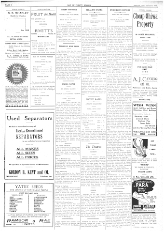 Issue page