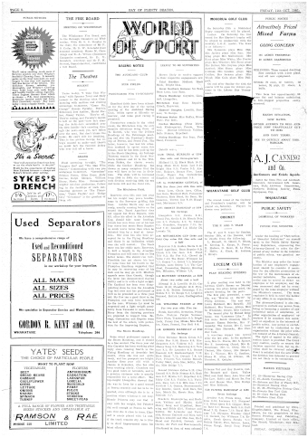 Issue page