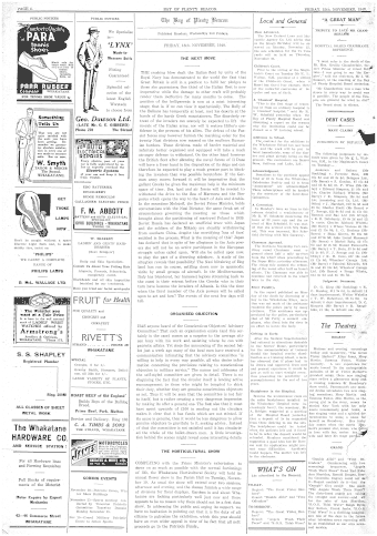 Issue page