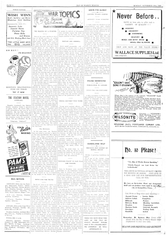 Issue page