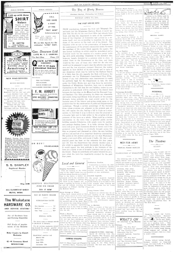 Issue page