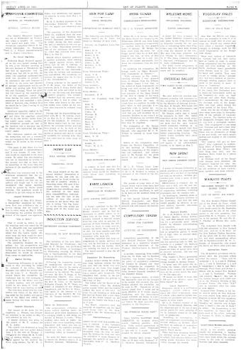 Issue page