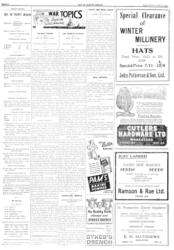 Issue page
