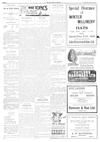 Issue page