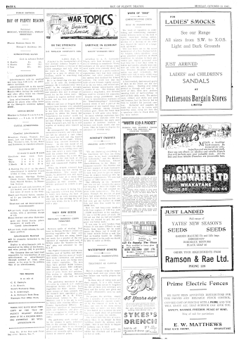 Issue page