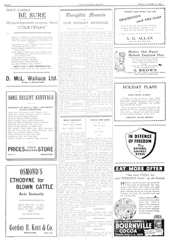 Issue page