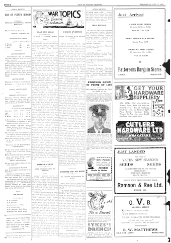 Issue page