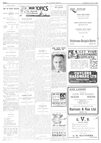 Issue page