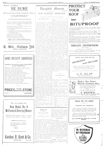 Issue page